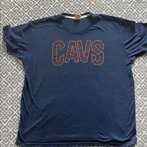HOMAGE Navy CAVS Short Sleeve Tee - SIZE XXL